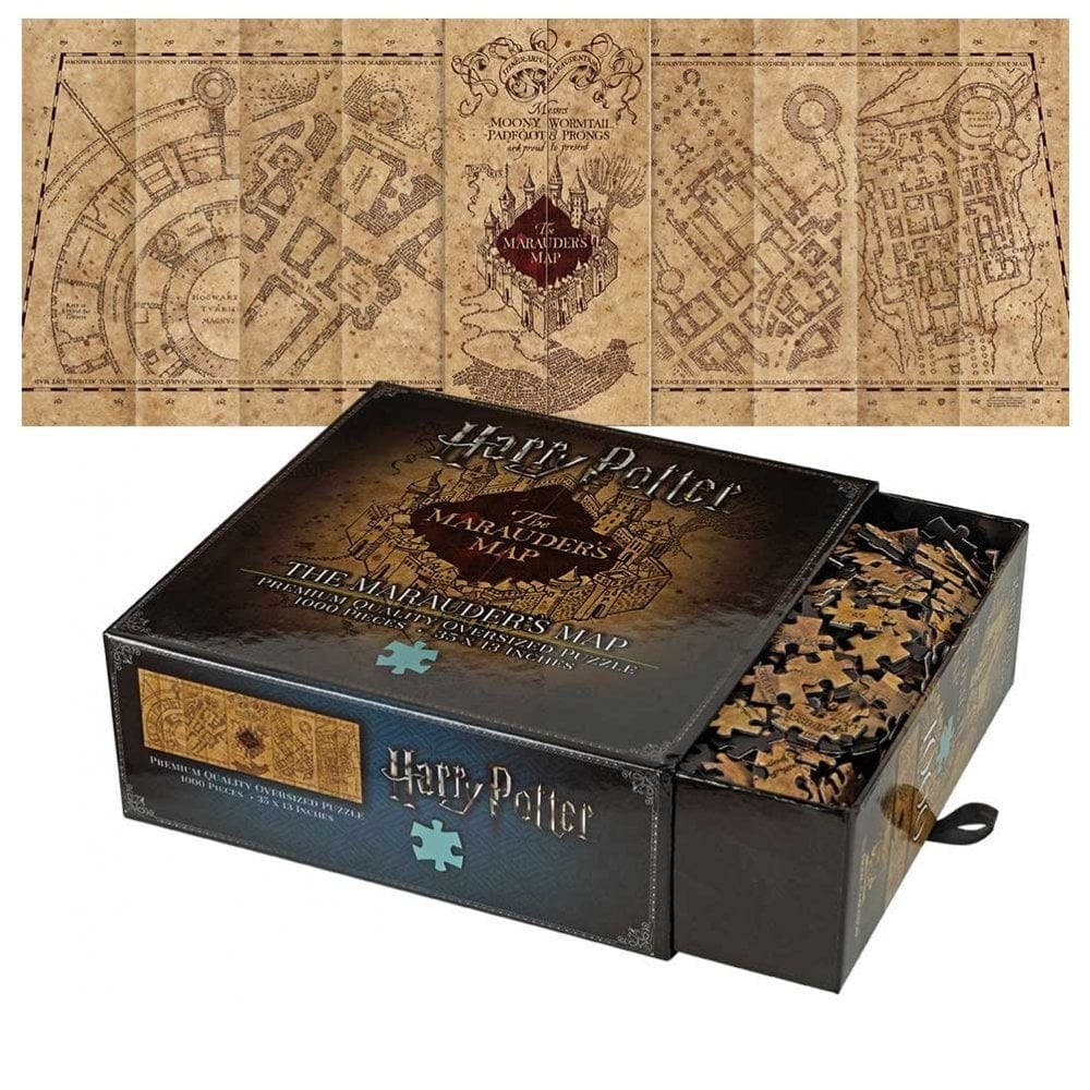 NOBLE COLLECTION Harry Potter Marauders map 1000 Kosov sestavljanka 849421004491