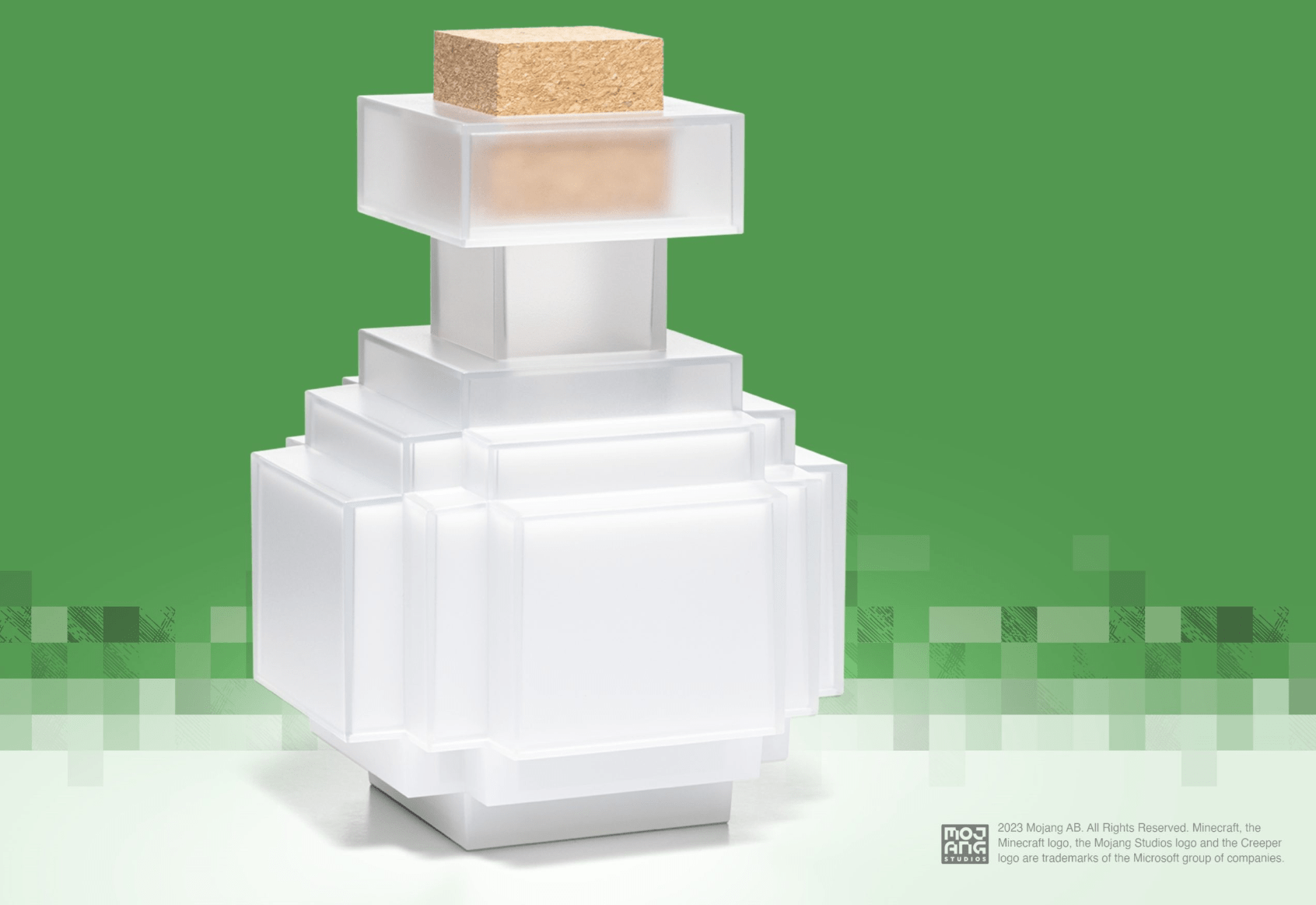 NOBLE COLLECTION – MINECRAFT – ILLUMINATING POTION BOTTLE 849421009519
