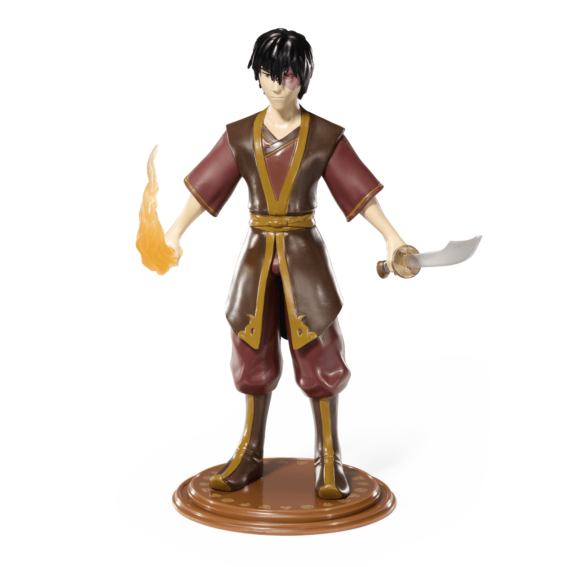 NOBLE COLLECTION - NICKELODEON - BENDYFIGS - ZUKO figura 849421008550