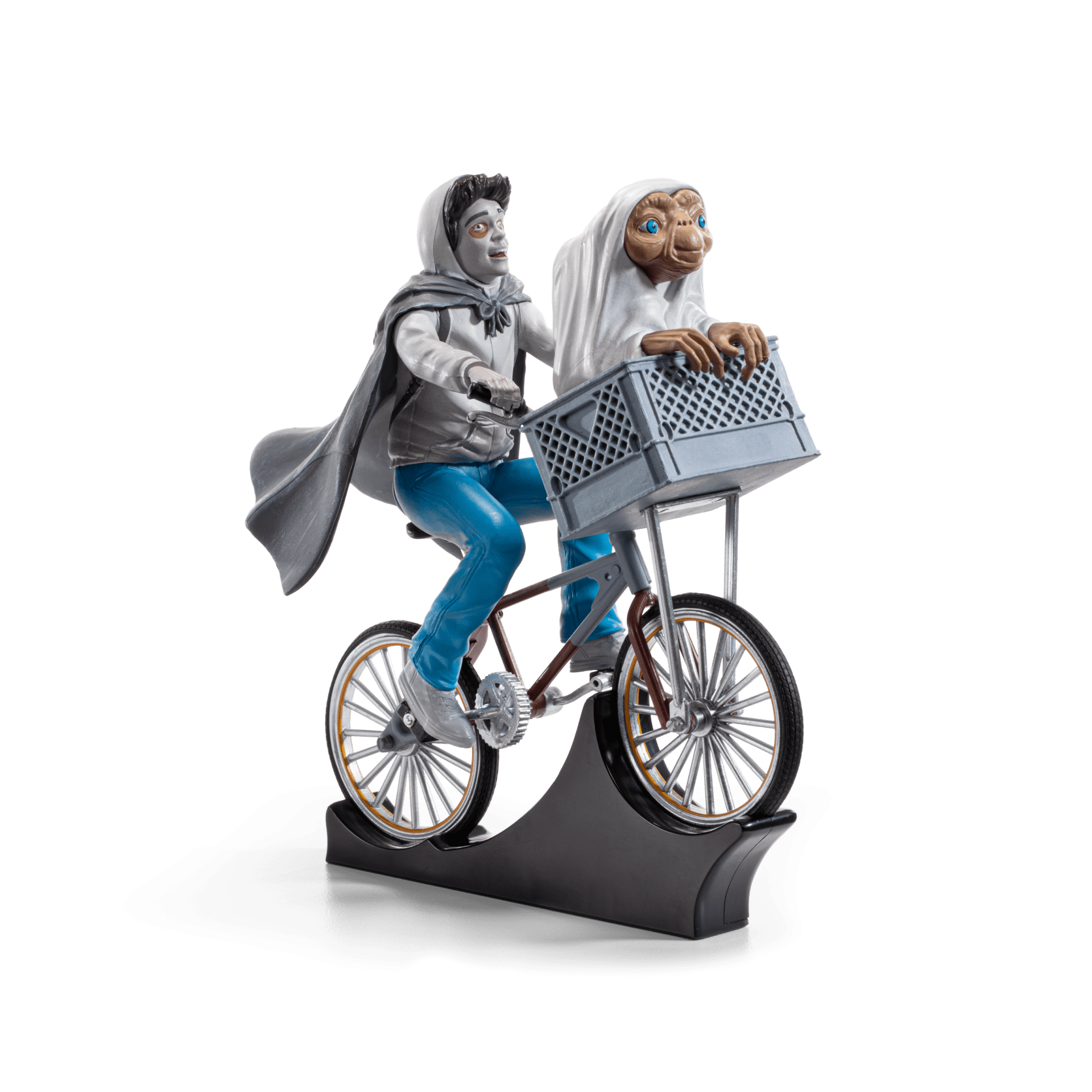 NOBLE COLLECTION - UNIVERSAL - E.T. - TOYLLECTIBLE TREASURES - E.T. AND ELLIOTT 849421008703