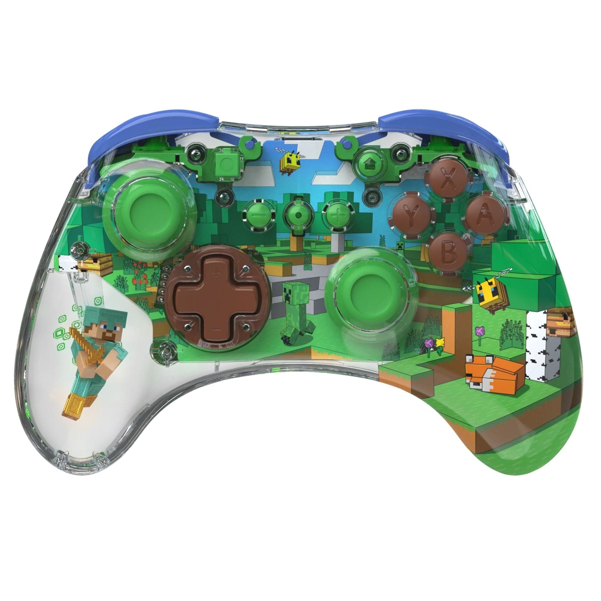 PDP NINTENDO SWITCH BREZŽIČNI KONTROLER REALMZ - MINECRAFT FOREST 708056073657