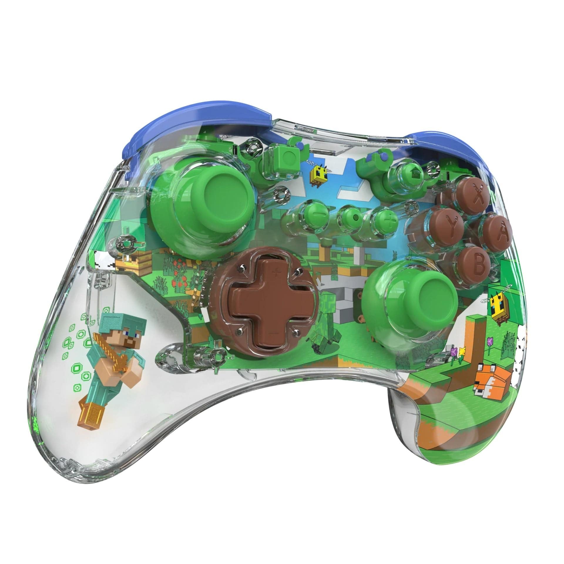 PDP NINTENDO SWITCH BREZŽIČNI KONTROLER REALMZ - MINECRAFT FOREST 708056073657