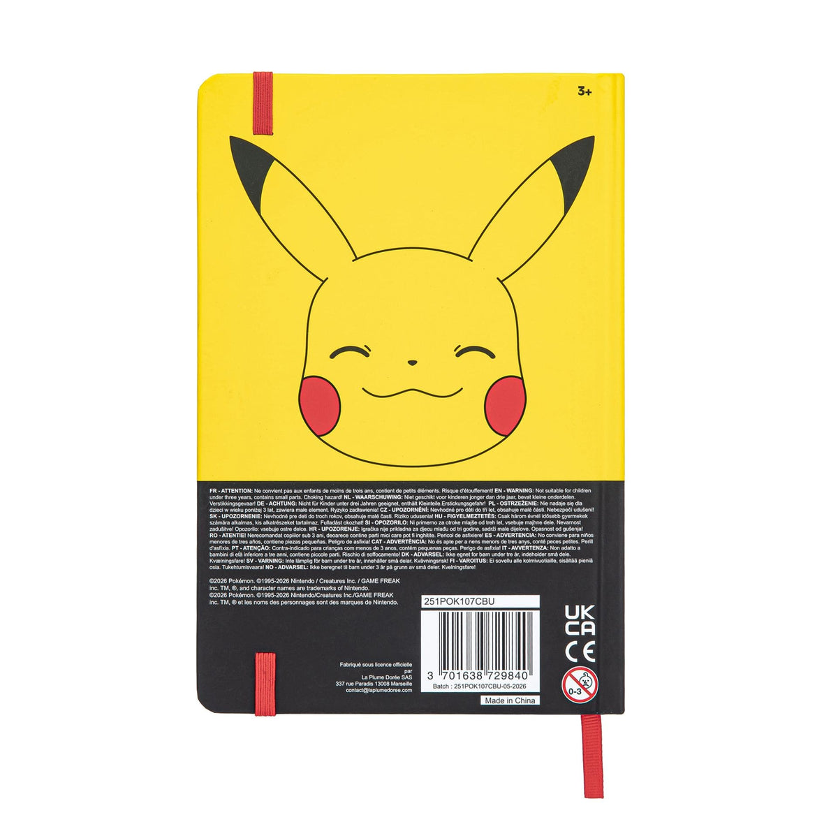 POKEMON - beležka A5 AND PEN 3701638729840