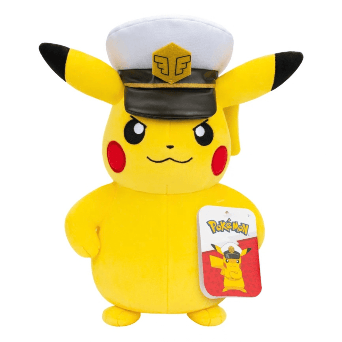POKEMON - CAPTAIN PIKACHU pliš 20CM 191726763079