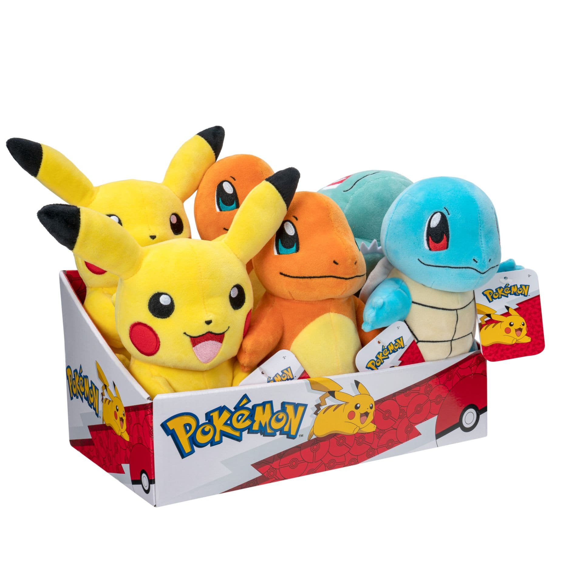 POKEMON PLUSH - KANTO ASSORTED 20CM pliš 5710948459505