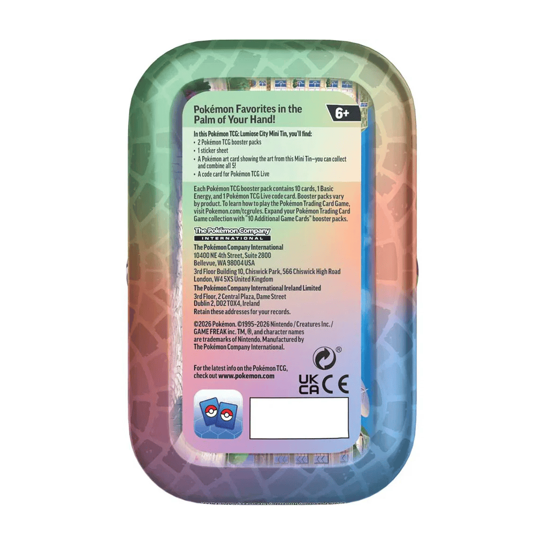 POKEMON TCG: Lumiose City Mini Tin 196214139251
