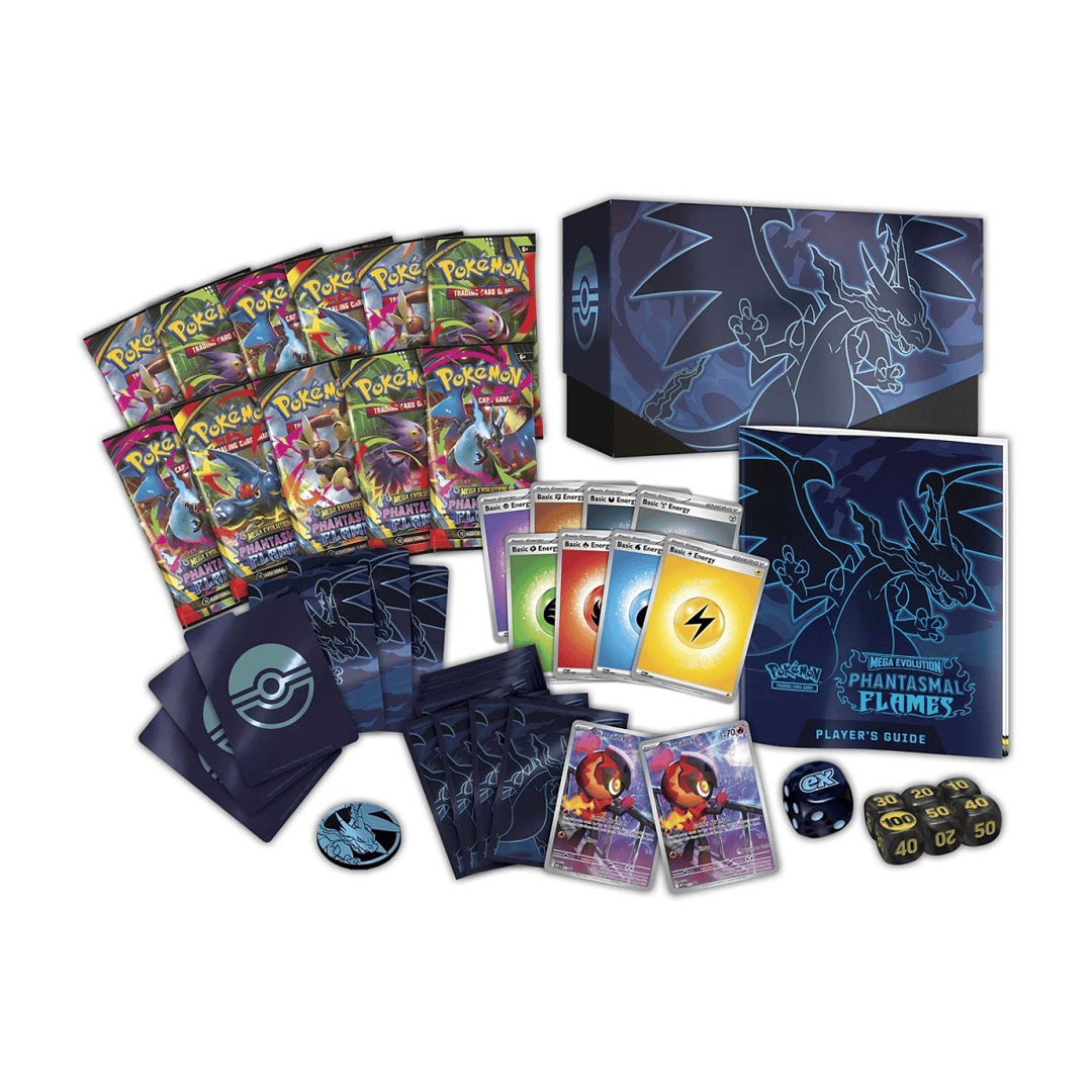 POKEMON TCG: Mega Evolutions - Phantasmal Flames Elite Trainer Box 196214124813