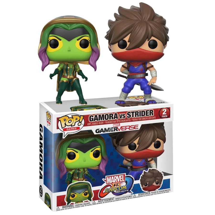 POP! Figura 2-PACK: CAPCOM VS. MARVEL: GAMORA VS STRIDER 889698227766