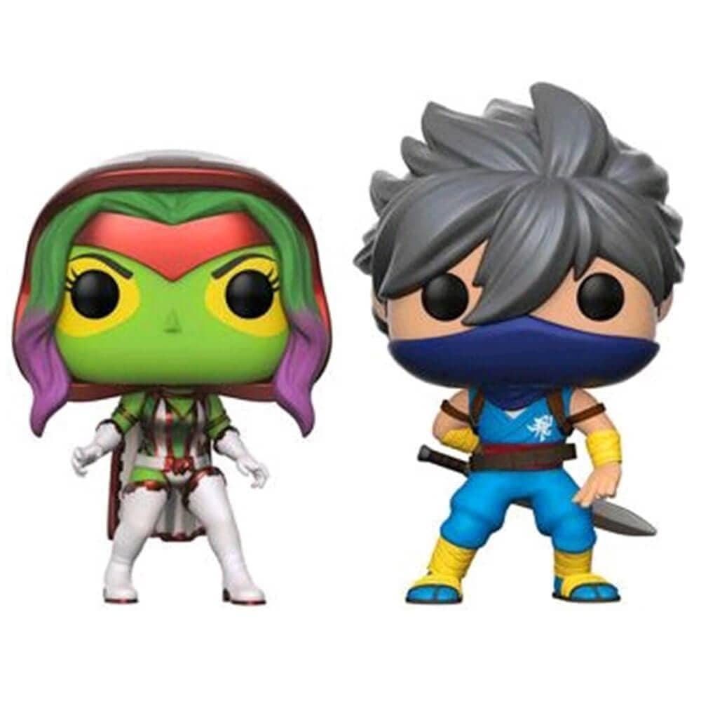 POP! Figura 2-PACK: CAPCOM VS. MARVEL: GAMORA VS STRIDER (PLAYER 2) 889698227858
