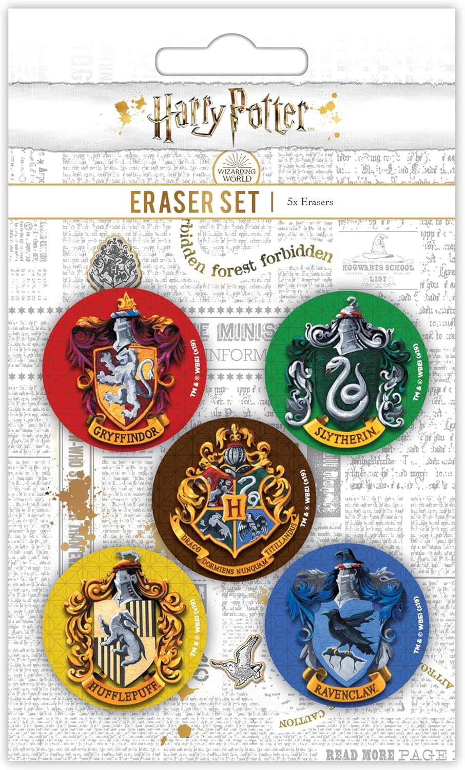 PYRAMID HARRY POTTER COLOURFUL CREST set radirk 5051265731050