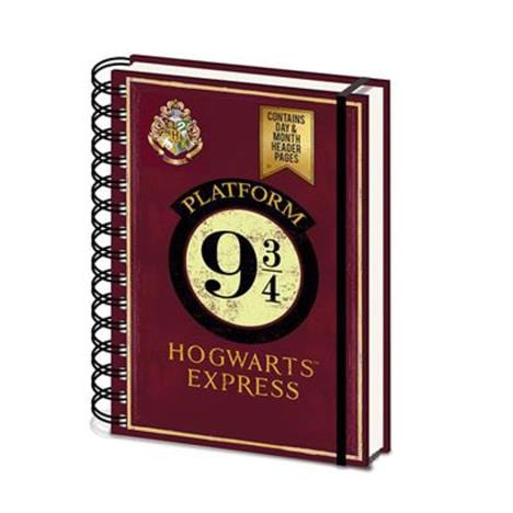 PYRAMID HARRY POTTER (PLATFORM 9 3/4) A5 WIRO NOTEBOOK BELEŽNICA 5051265740120