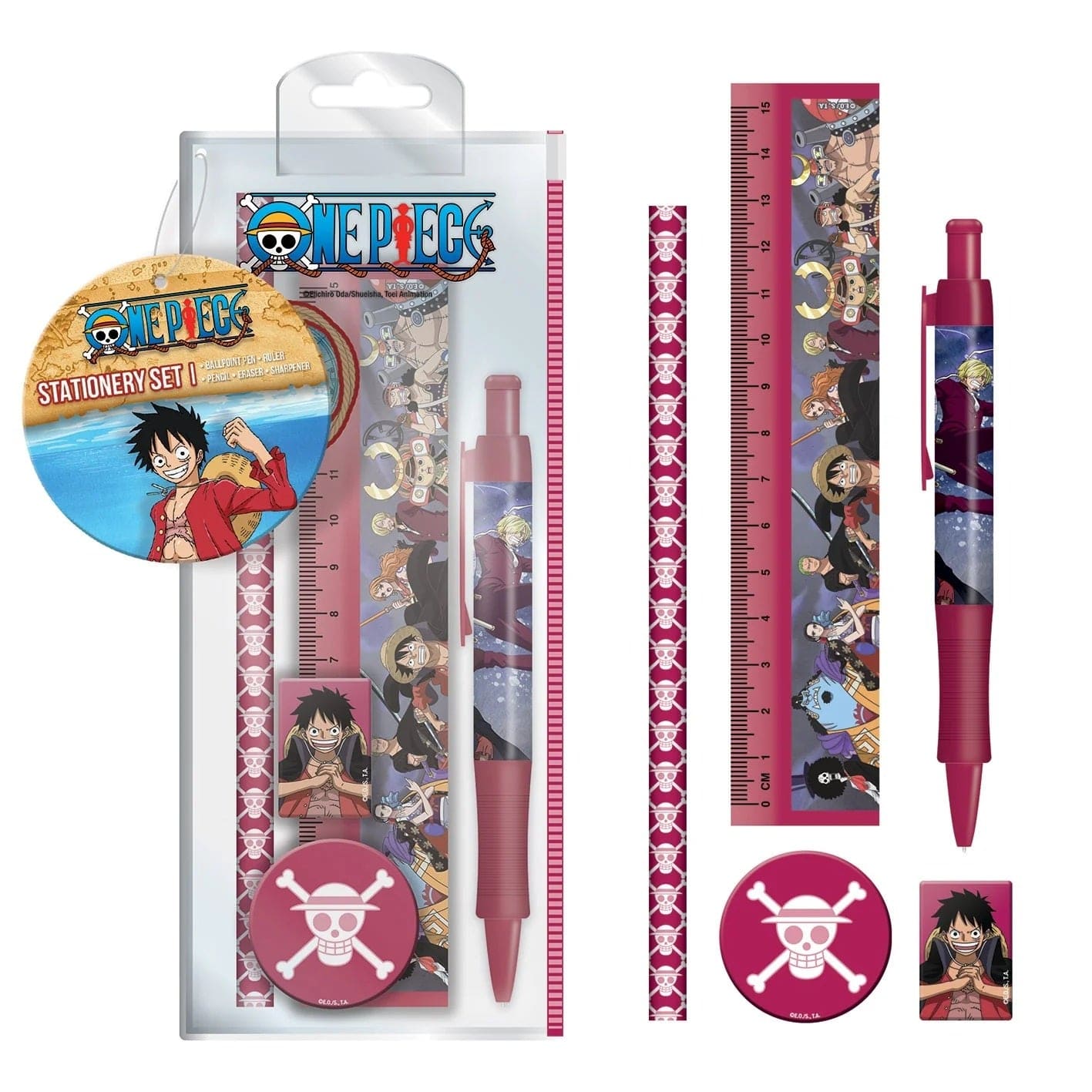 PYRAMID ONE PIECE WANO pisarniški set 5056480392949