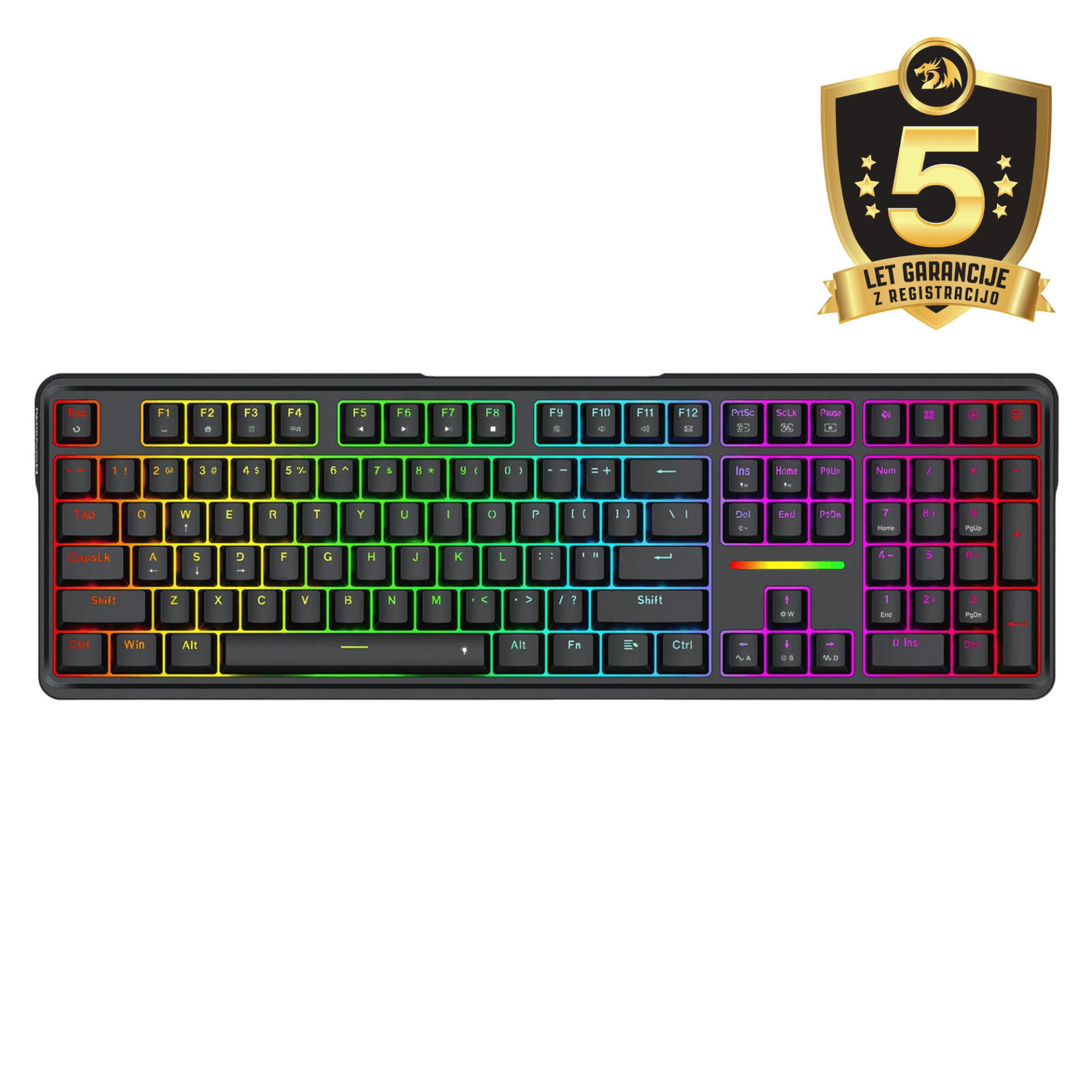 REDRAGON ANTONIUM 108 K745-RGB ŽIČNA TIPKOVNICA 6950376734501