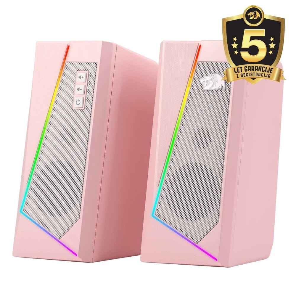 REDRAGON ANVIL GS520 RGB ZVOČNIK ROZA BARVE 6950376717764