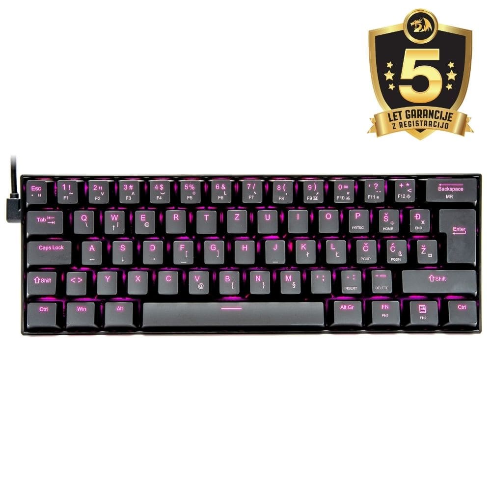 REDRAGON Dragonborn K630 mehanska tipkovnica s šumniki - ODPRTA EMBALAŽA 3200000002579