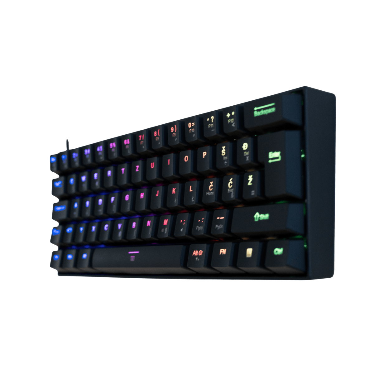 REDRAGON DRAGONBORN K630 RGB MEHANSKA TIPKOVNICA SLO/CRO 6950376730992
