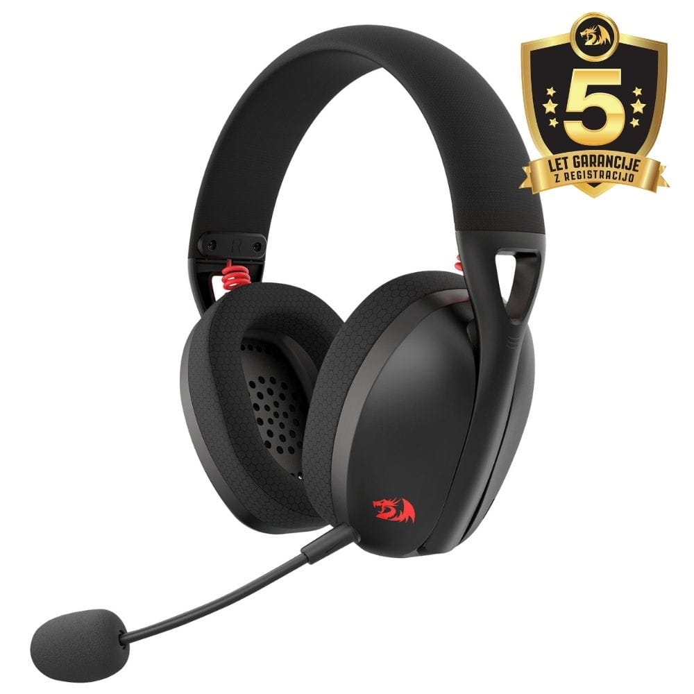 REDRAGON IRE H848 GAMING BREZŽIČNE SLUŠALKE - ČRNE BARVE 6950376715357