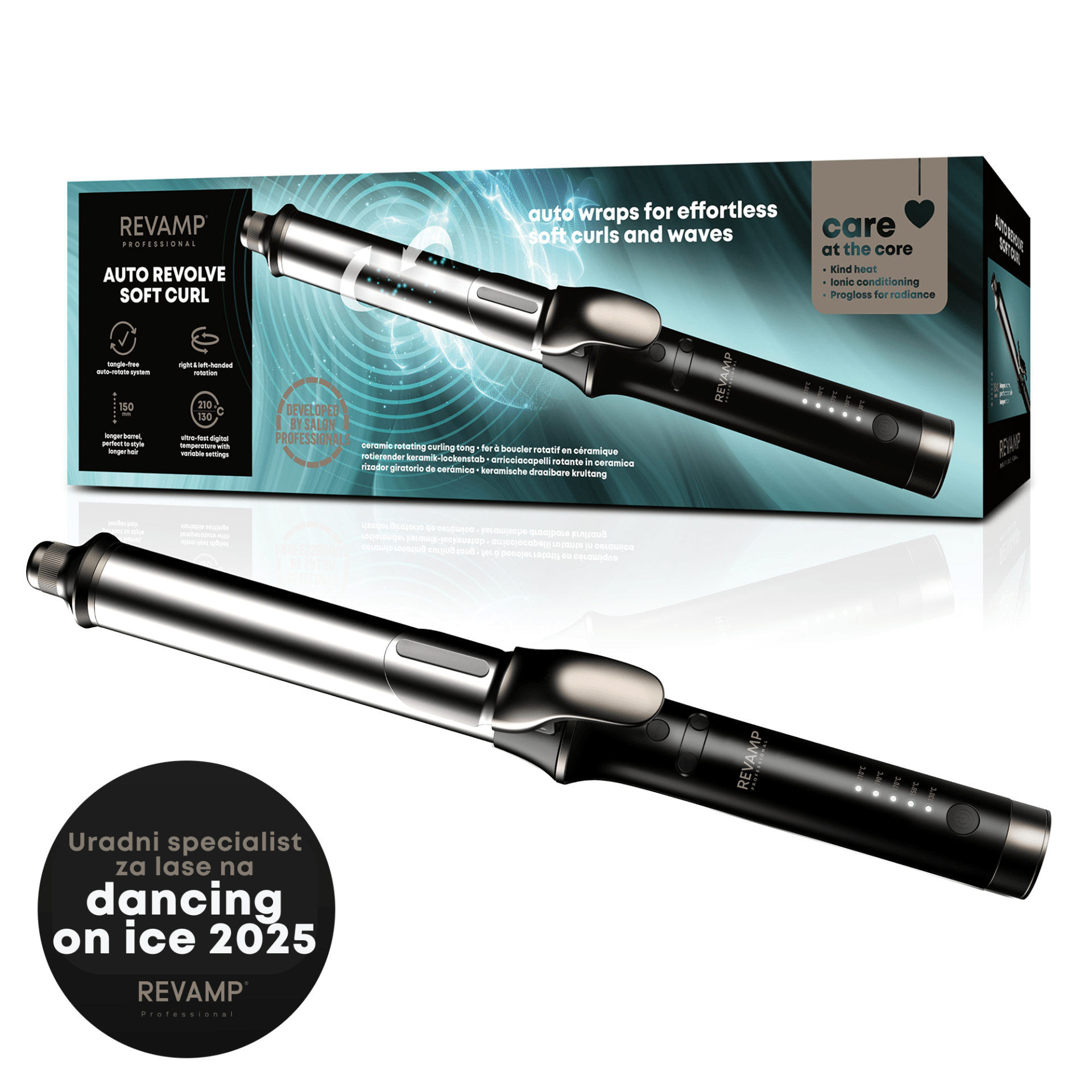 REVAMP AUTO REVOLVE SOFT CURLER CL-3000 KODRALNIK ZA LASE 5010777163667
