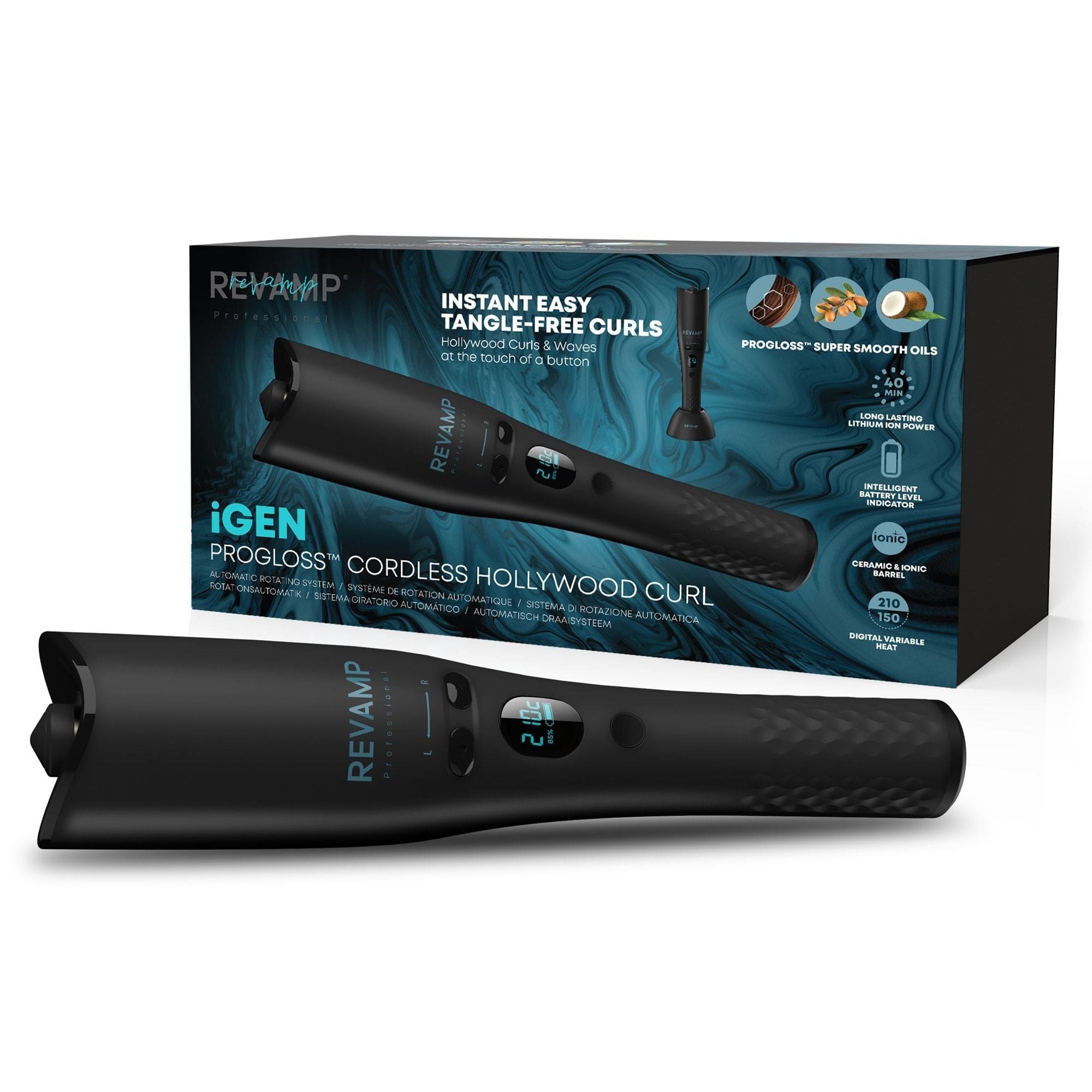 REVAMP iGEN PROGLOSS HOLLYWOOD CURL CL-2750 BREZŽIČNI KODRALNIK ZA LASE 5010777158038
