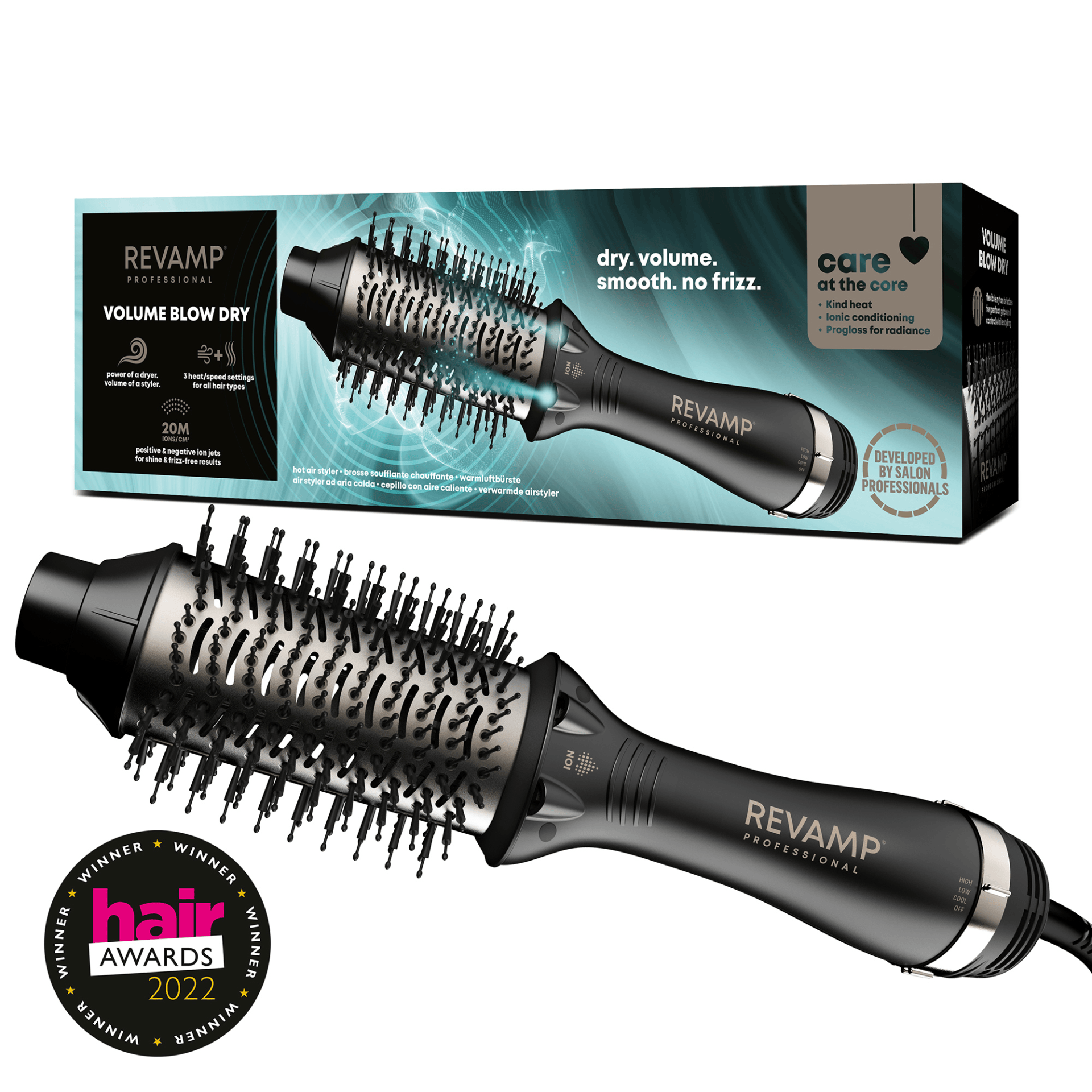 REVAMP PRO DEFINE PERFECT BLOW DRY DR-1950AX VROČ ZRAČNI OBLIKOVALNIK 5010777154078