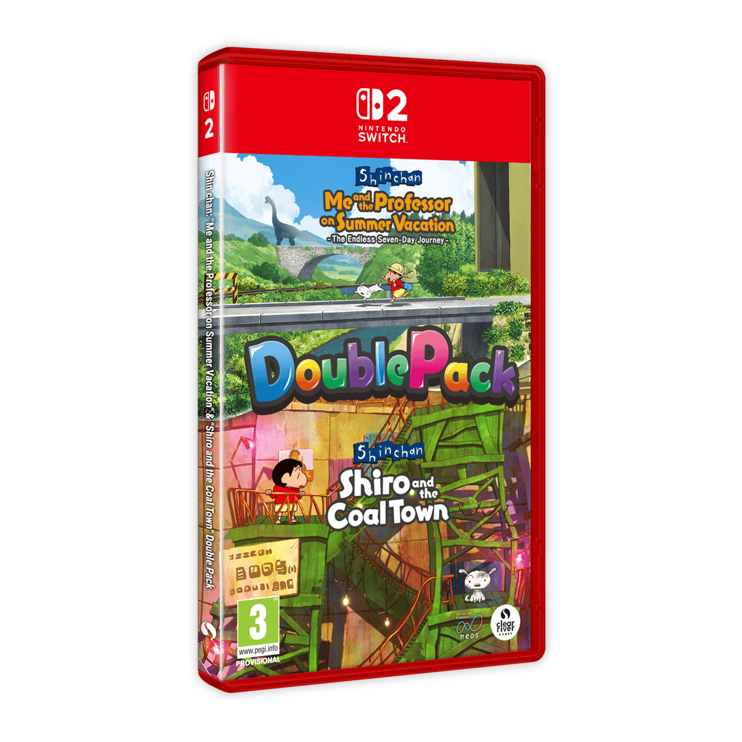 Shin Chan: Me and the Professor on Summer Vacation & Shiro and the Coal Town Double Pack (Nintendo Switch 2) 7350002935903