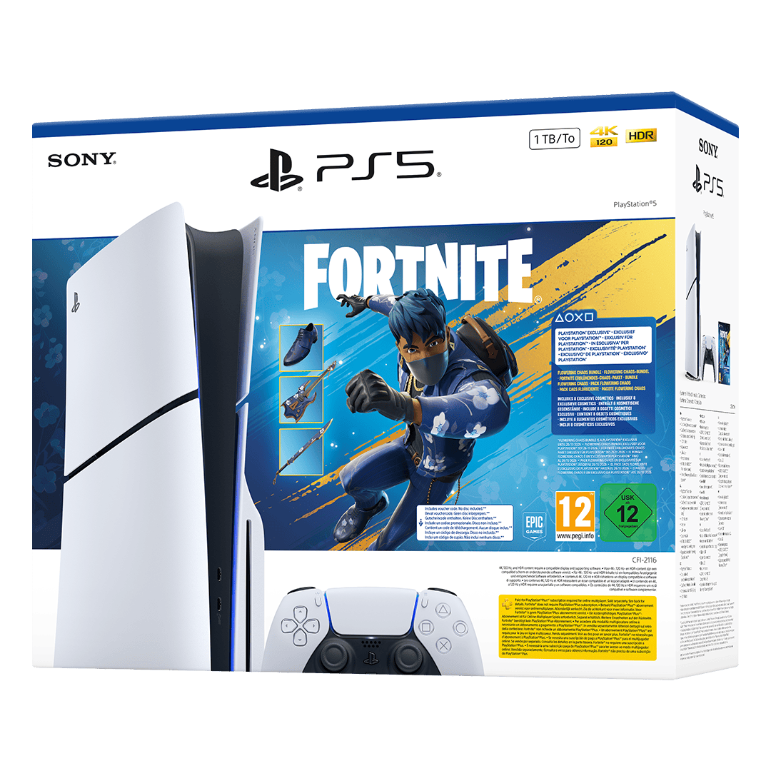 SONY PlayStation 5 standard 1TB + Fortnite Flowering Chaos 711719021421