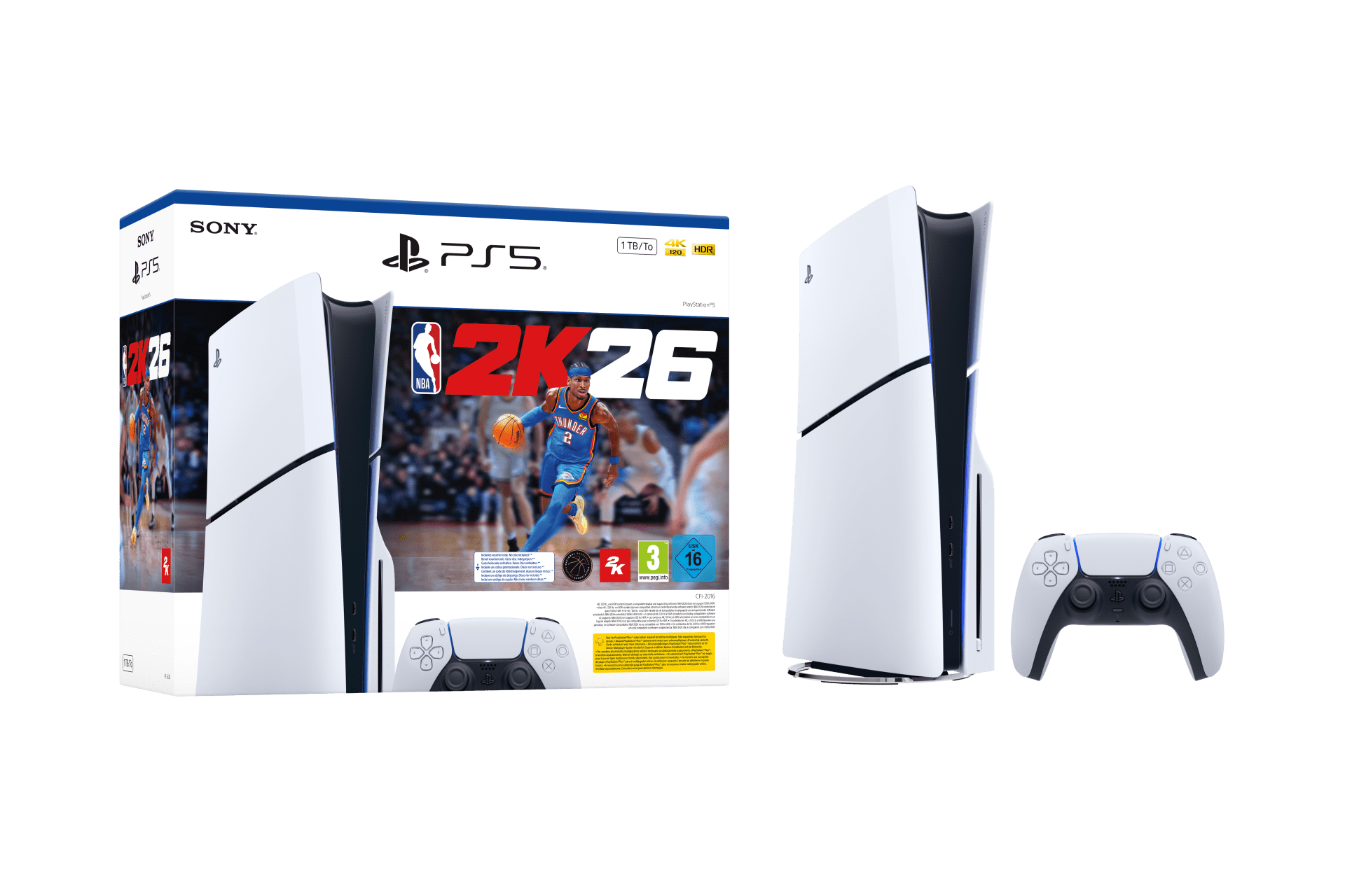 SONY Playstation 5 standard + NBA 2K26 711719020134