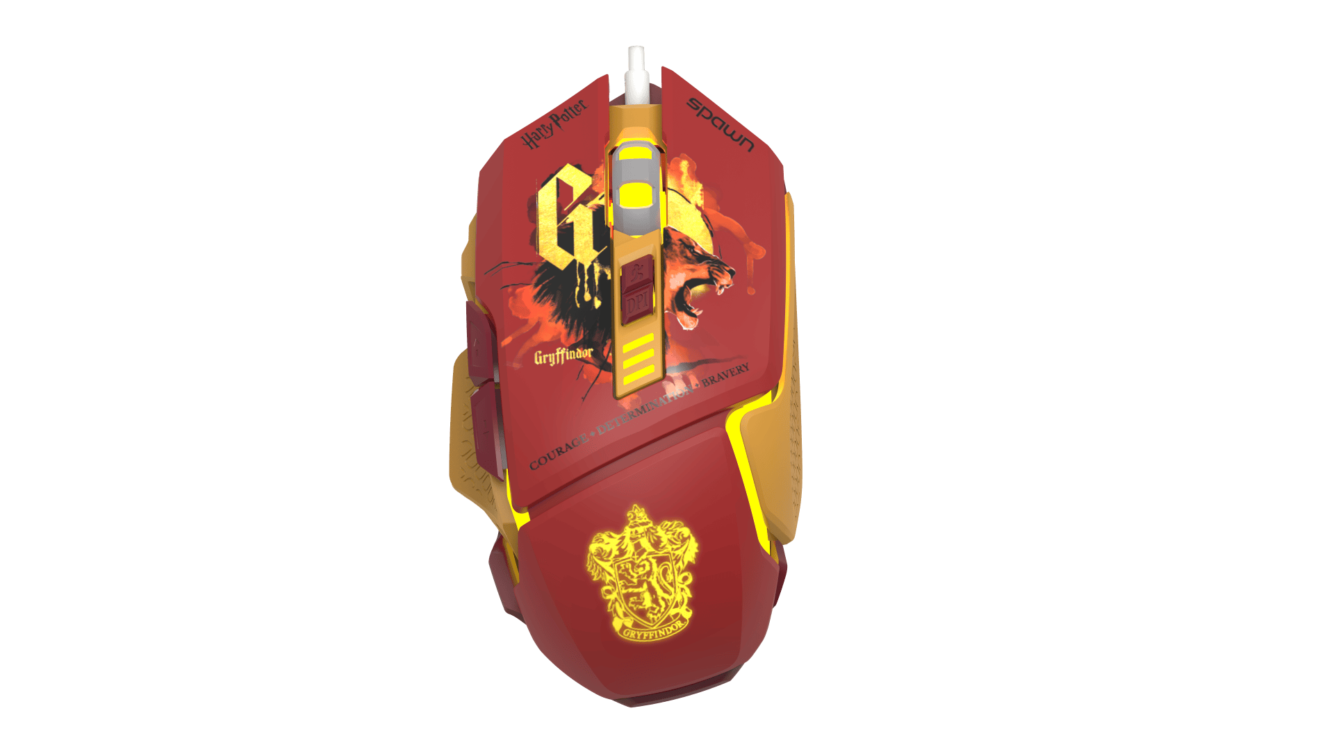 SPAWN GAMING RGB MIŠKA - HARRY POTTER GRYFFINDOR 8605042624829