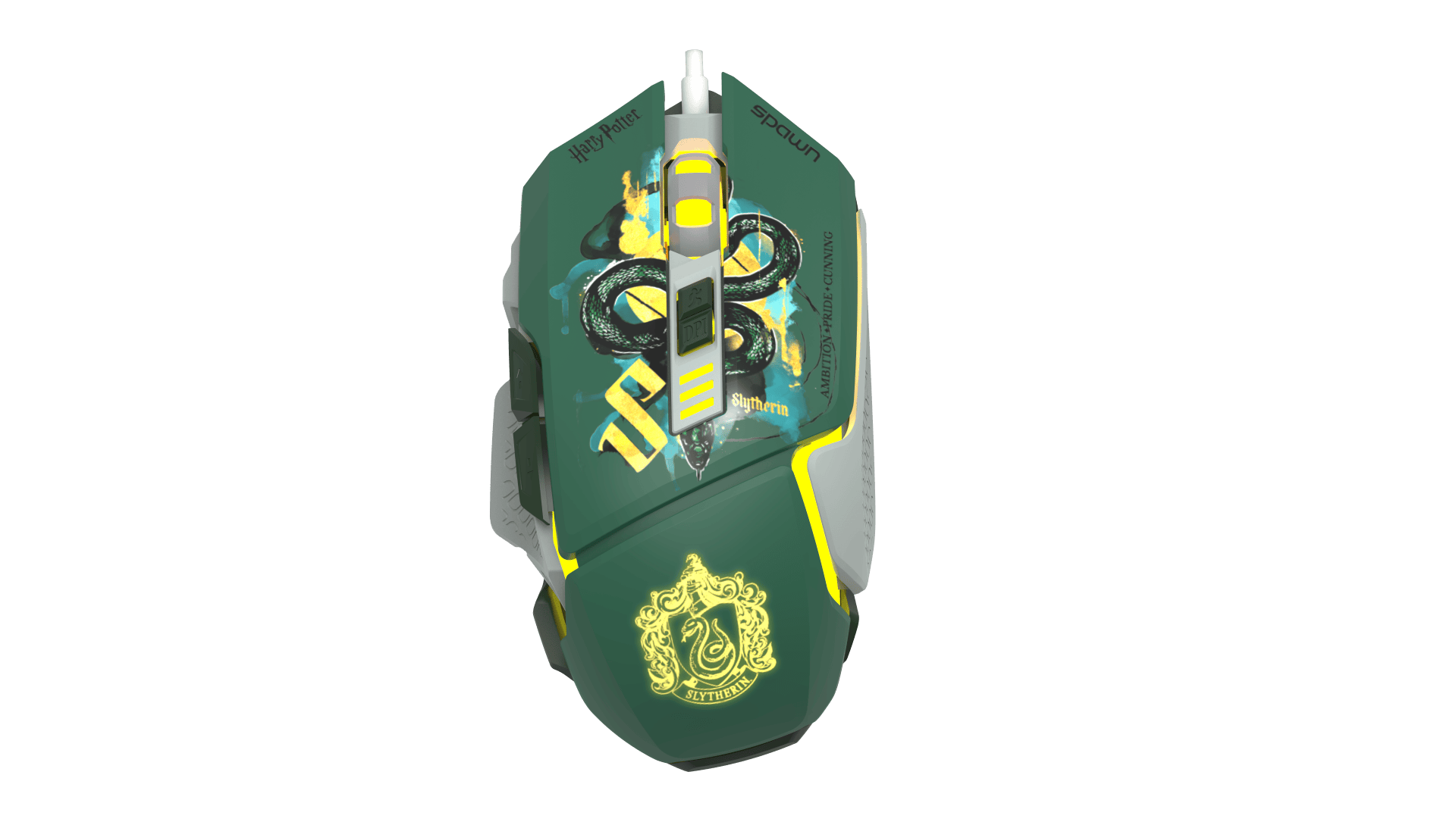 SPAWN GAMING RGB MIŠKA - HARRY POTTER SLYTHERIN 8605042624836