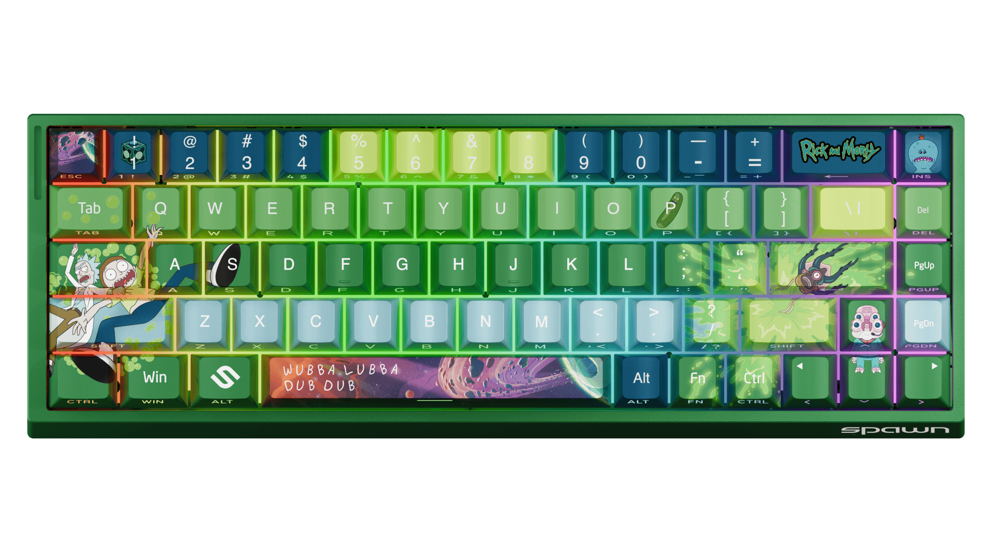 SPAWN MEHANSKA GAMING TIPKOVNICA - RICK AND MORTY 8605042625567
