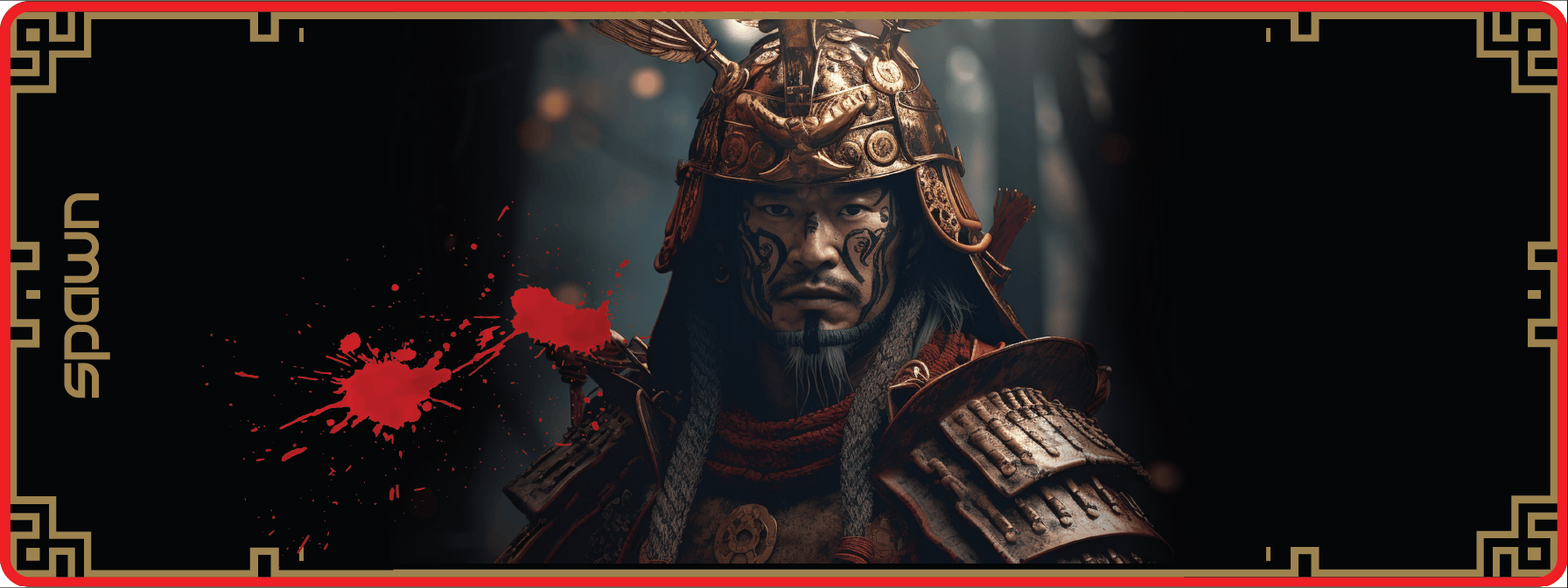 SPAWN SAMURAI podloga za miško - XL 8605042624362
