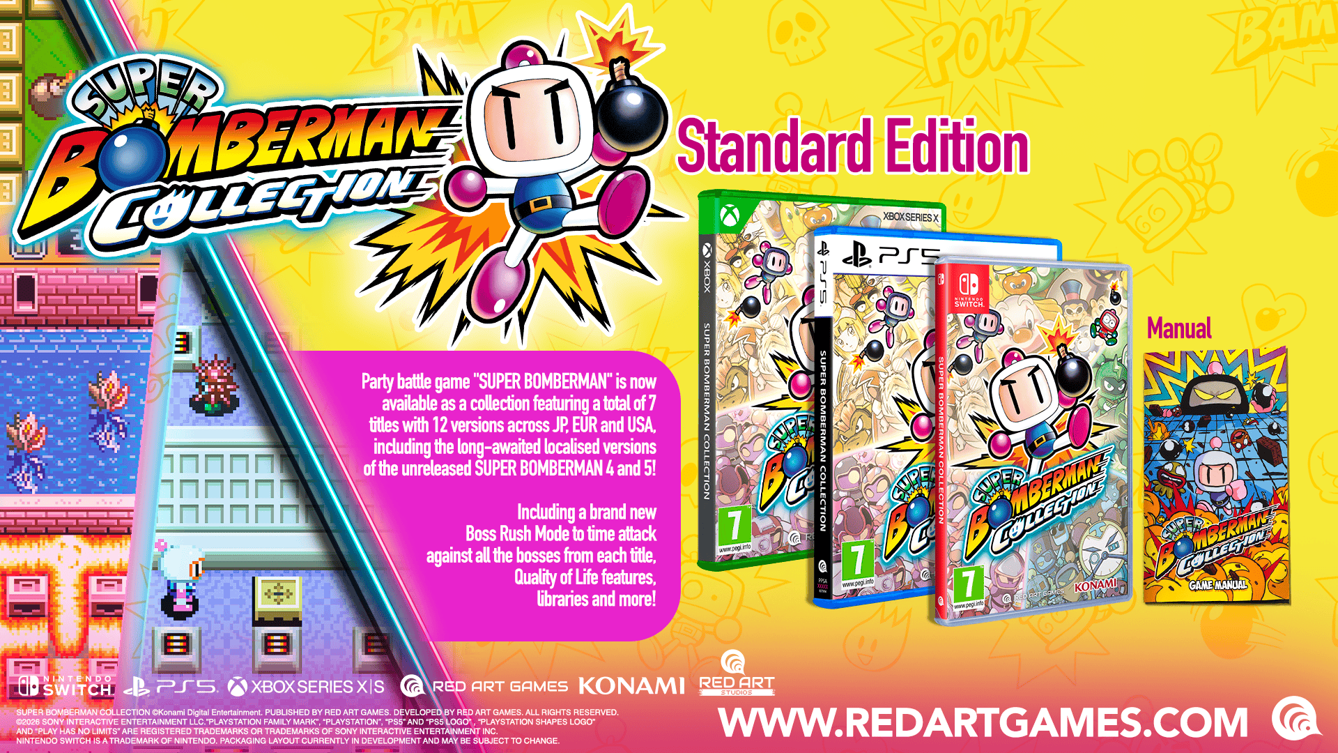 Super Bomberman Collection (Playstation 5) 3760328375194