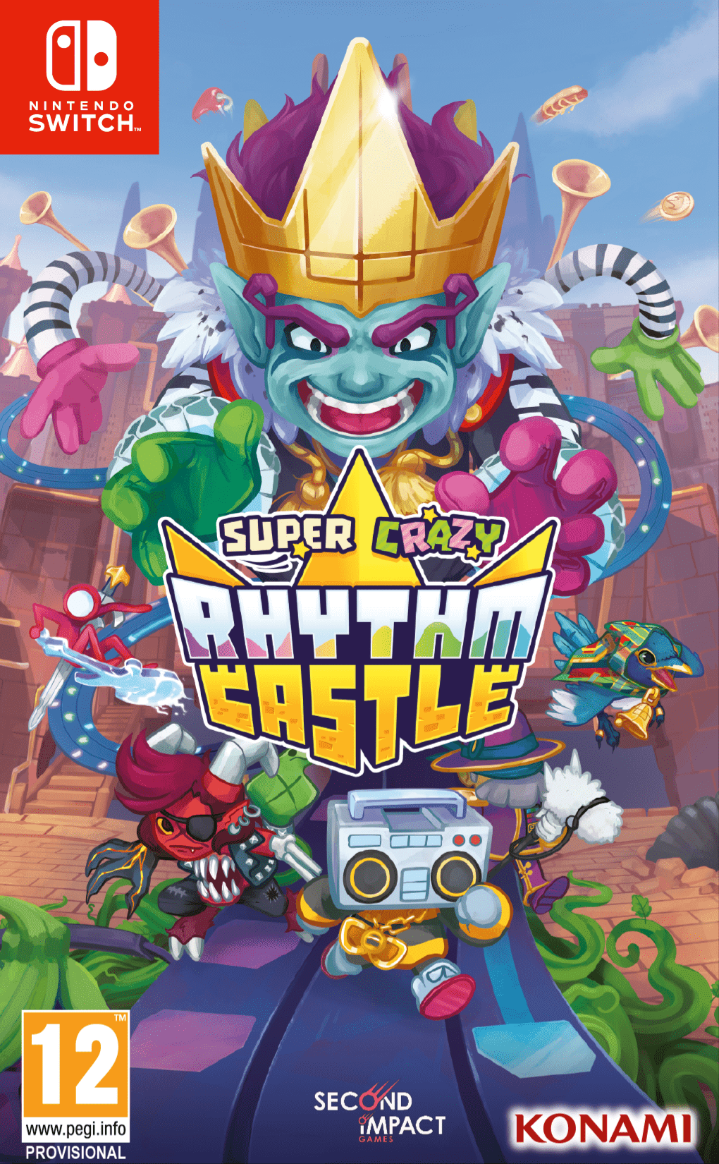 Super Crazy Rhythm Castle (Nintendo Switch) 4012927086155