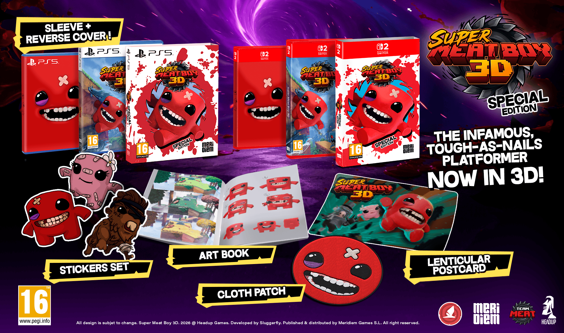 Super Meat Boy 3d - Special Edition (Nintendo Switch 2) 8436622260942