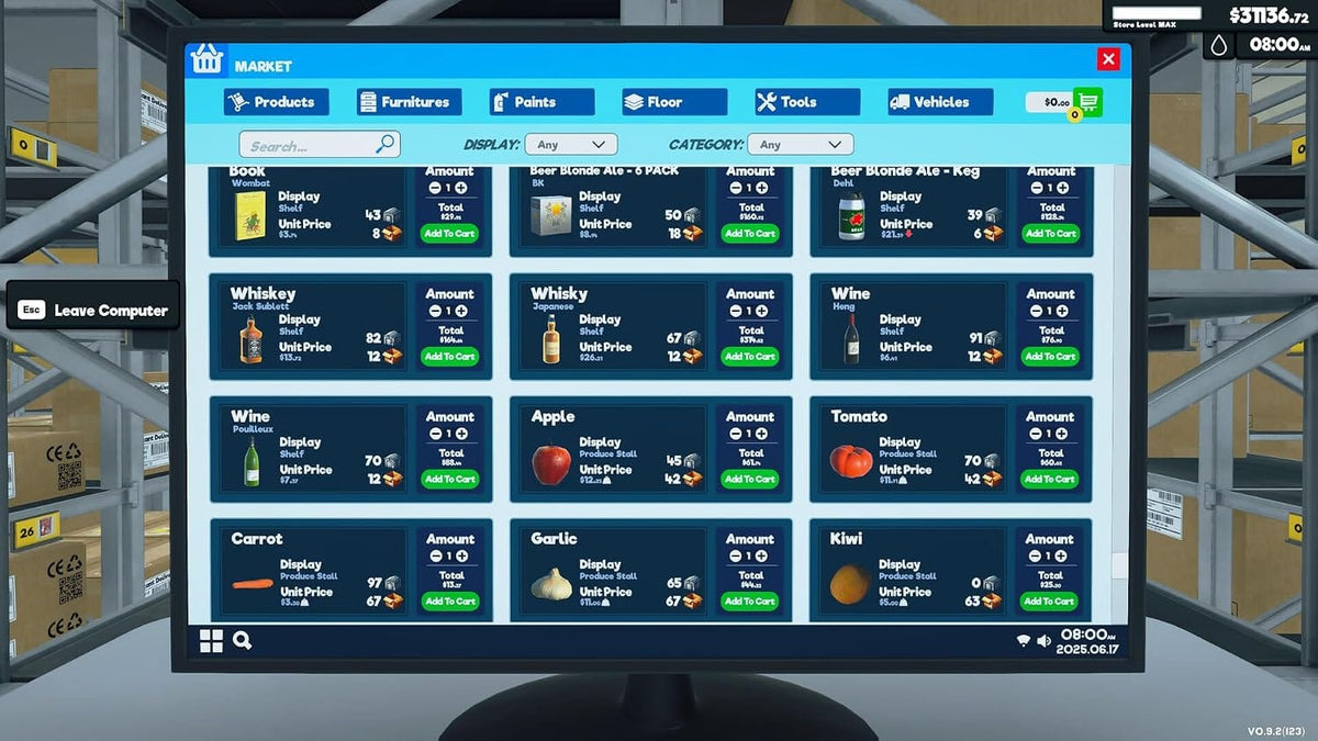 Supermarket Simulator - Fully Stocked Edition (Playstation 5) 5061078711972