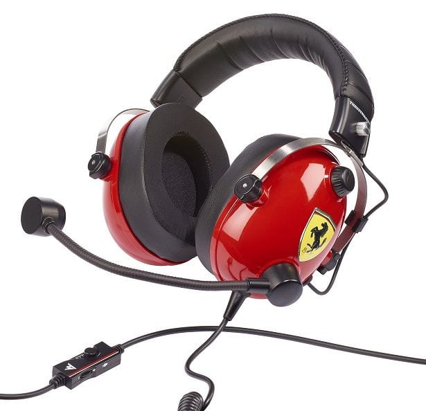 THRUSTMASTER T.RACING SCUDERIA FERRARI GAMING SLUŠALKE-DTS 3362934002701