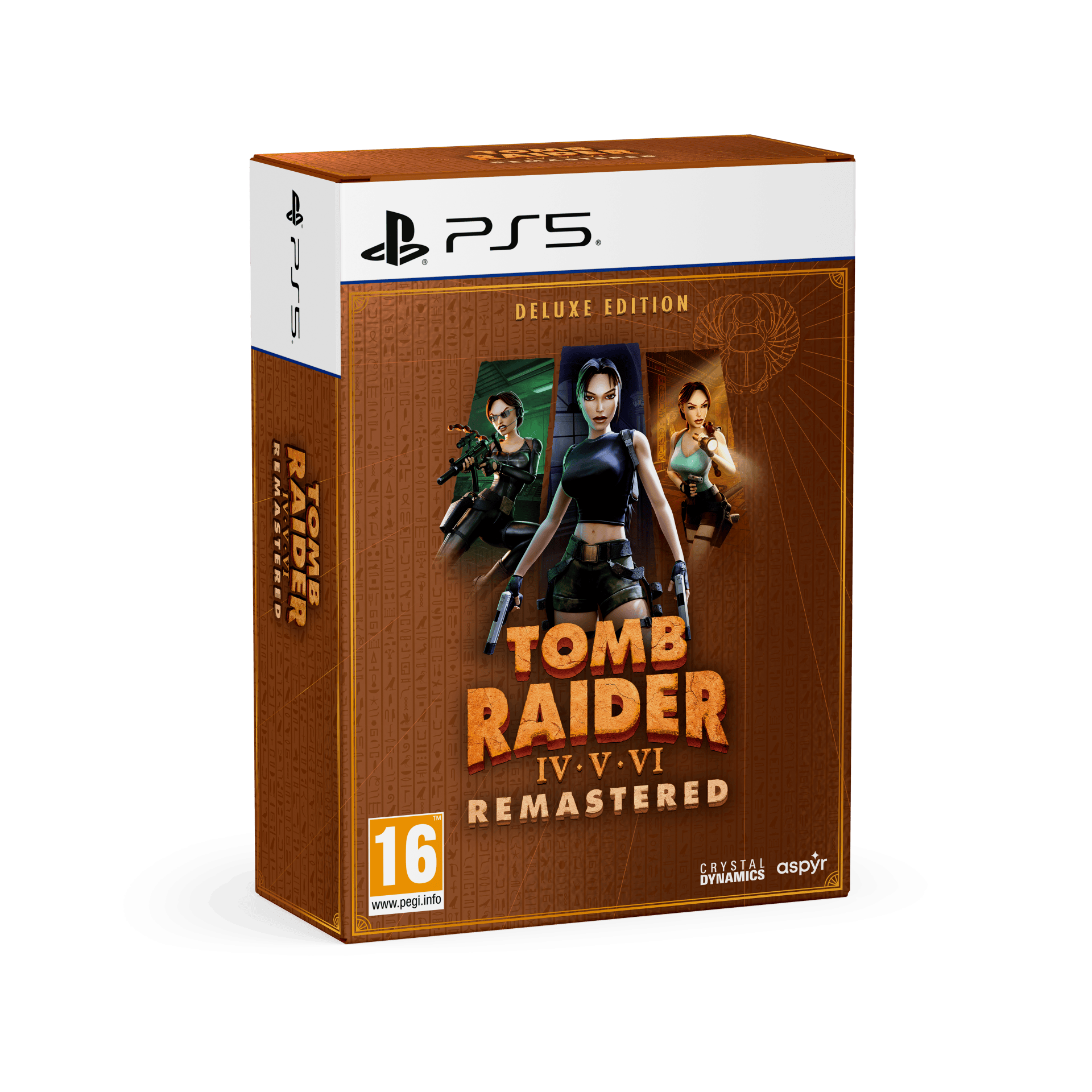 Tomb Raider IV-VI Remastered Starring Lara Croft - Deluxe Edition (Playstation 5) 5056635617484