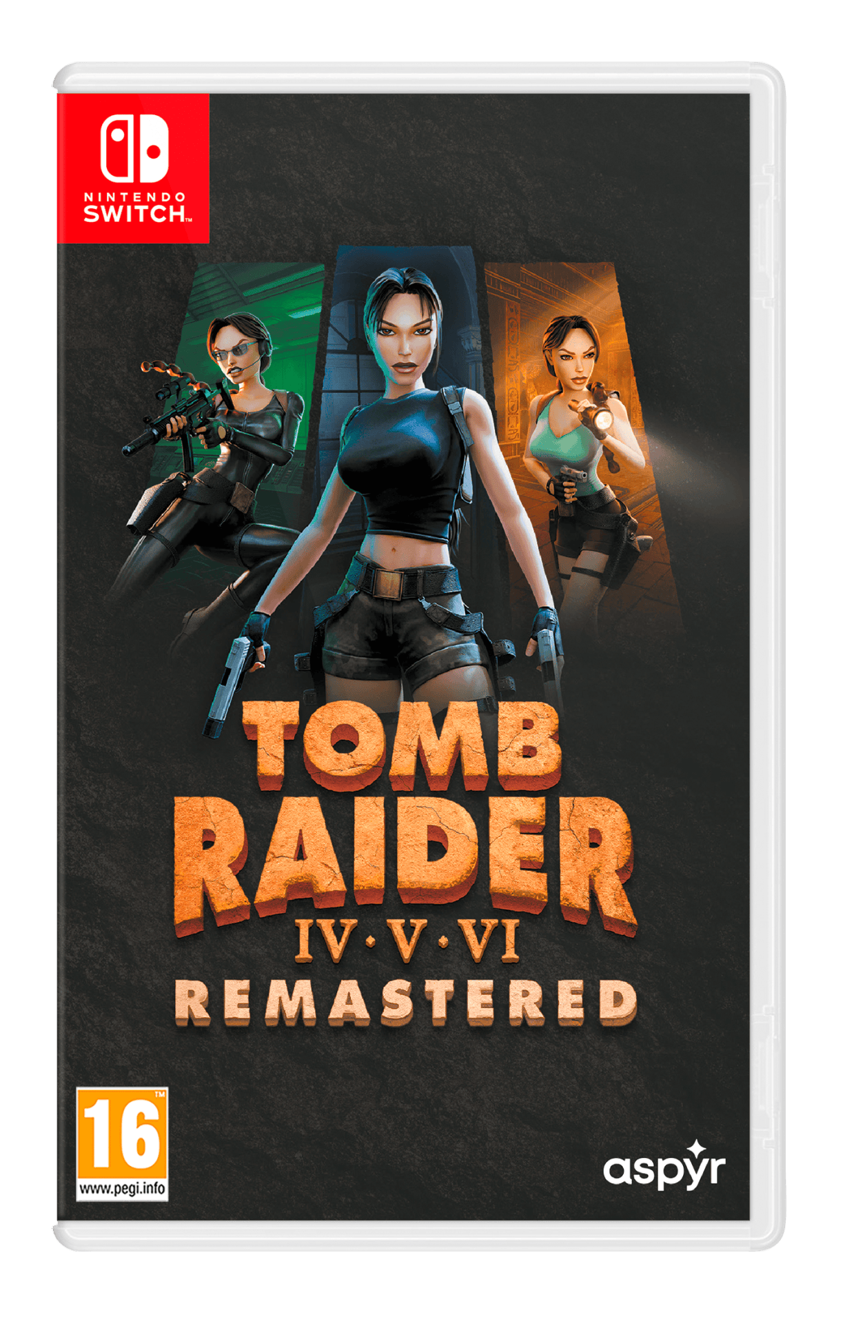 Tomb Raider IV-VI Remastered Starring Lara Croft (Nintendo Switch) 5056635615336
