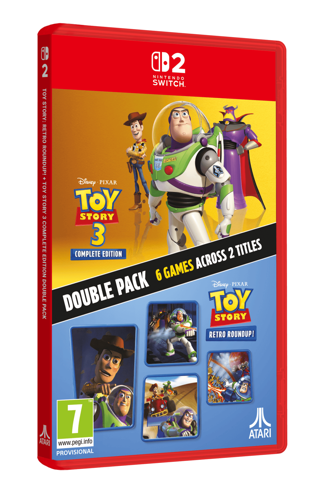 Toy Story: Retro Roundup! + Toy Story 3 Complete Edition Double Pack (Nintendo Switch 2) 5056635623461
