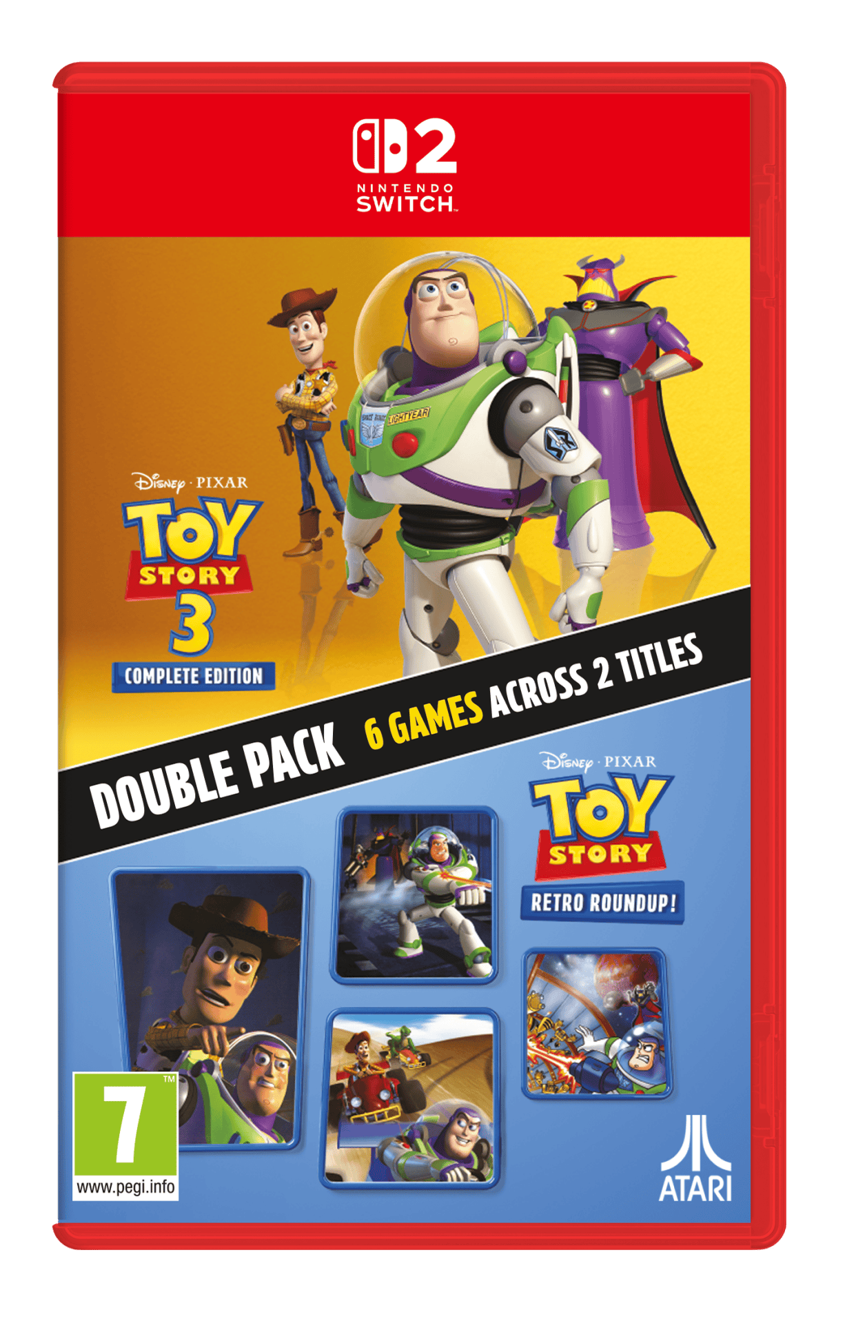 Toy Story: Retro Roundup! + Toy Story 3 Complete Edition Double Pack (Nintendo Switch 2) 5056635623461
