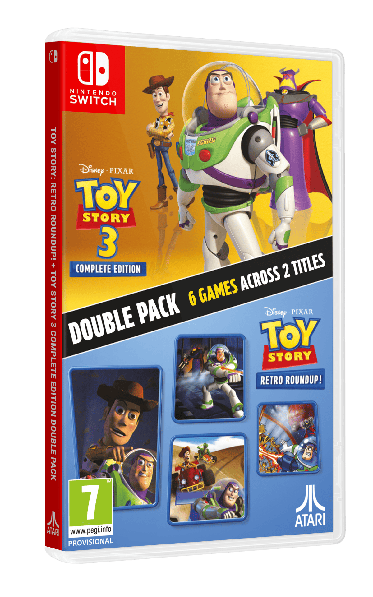 Toy Story: Retro Roundup! + Toy Story 3 Complete Edition Double Pack (Nintendo Switch) 5056635623386