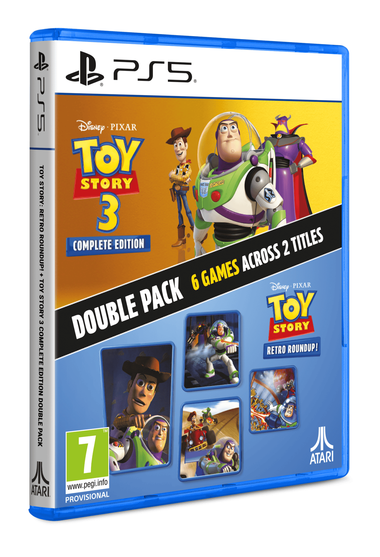 Toy Story: Retro Roundup! + Toy Story 3 Complete Edition Double Pack (Playstation 5) 5056635623584