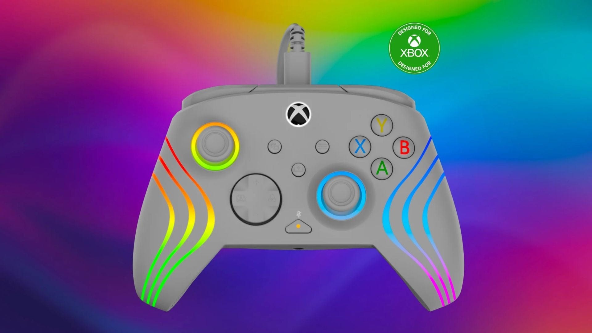 TURTLE BEACH XBOX AFTERGLOW WAVE žični kontroler sive barve 840454400199