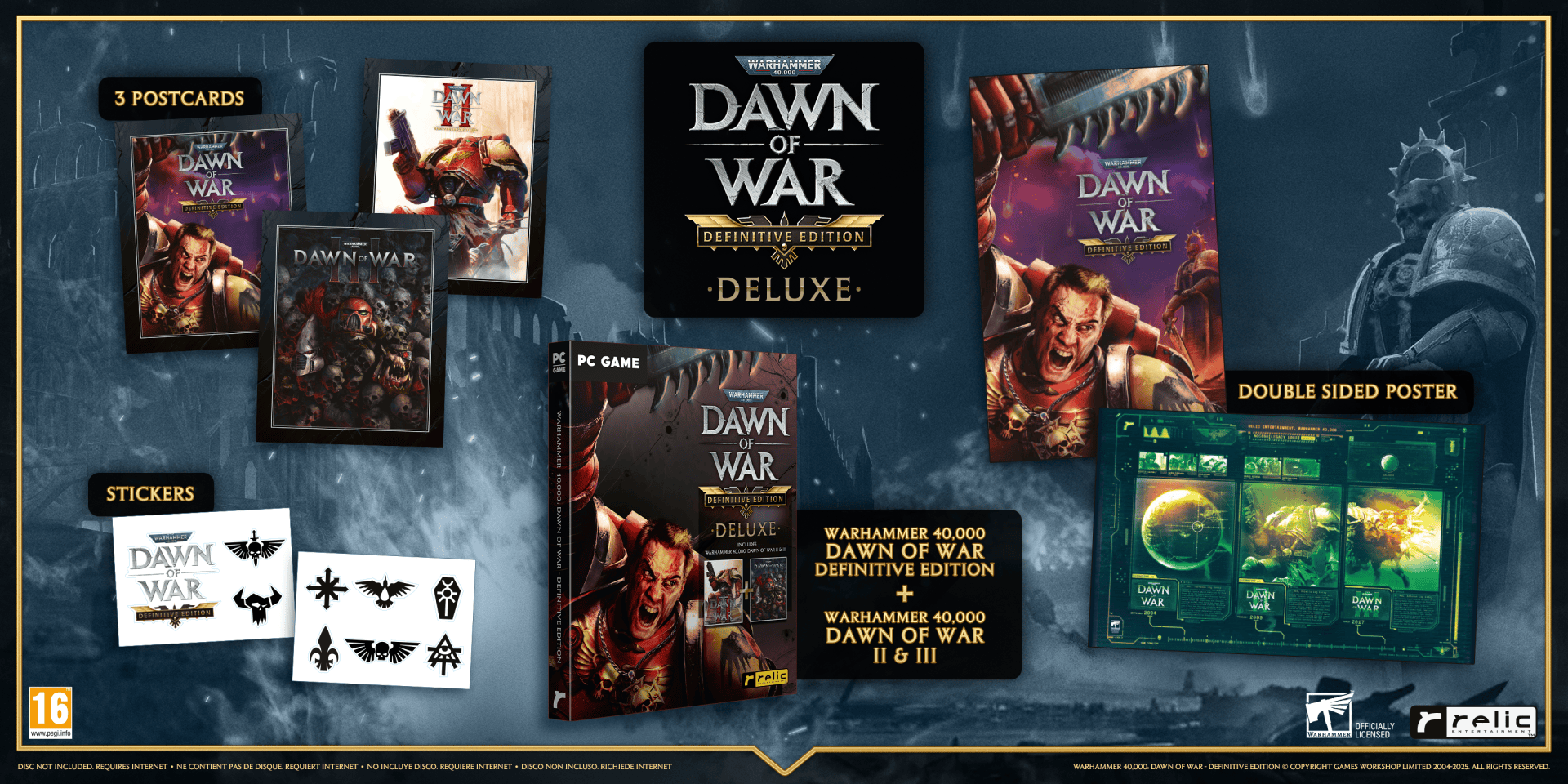 Warhammer 40,000: Dawn Of War - Definitive Edition Deluxe (CIAB) (PC) 5056635622457