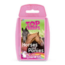 WINNING MOVES HORSES PONIES AND UNICORN TOP TRUMPS namizna igra 5036905044264