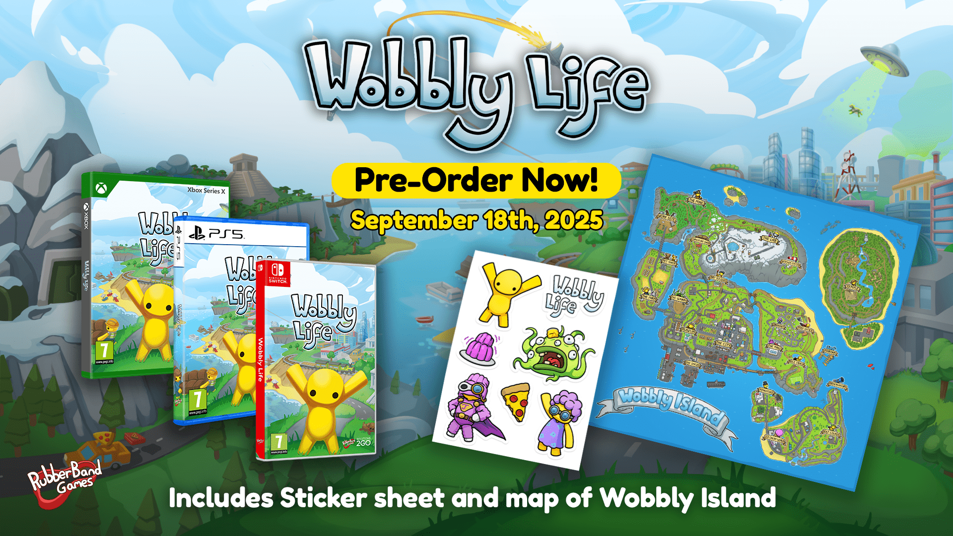 Wobbly Life (Nintendo Switch) 884095226282