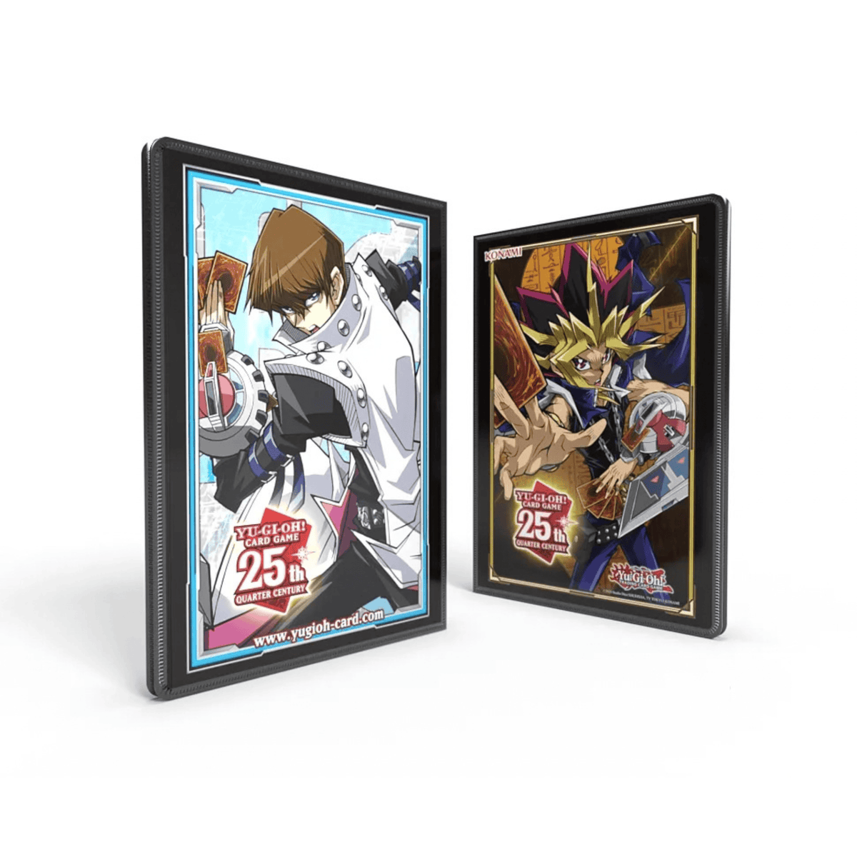 YU-GI-OH! ACCESSORIES: YUGI & KAIBA QUARTER CENTURY - album za karte z 9 žepi 4012927165836