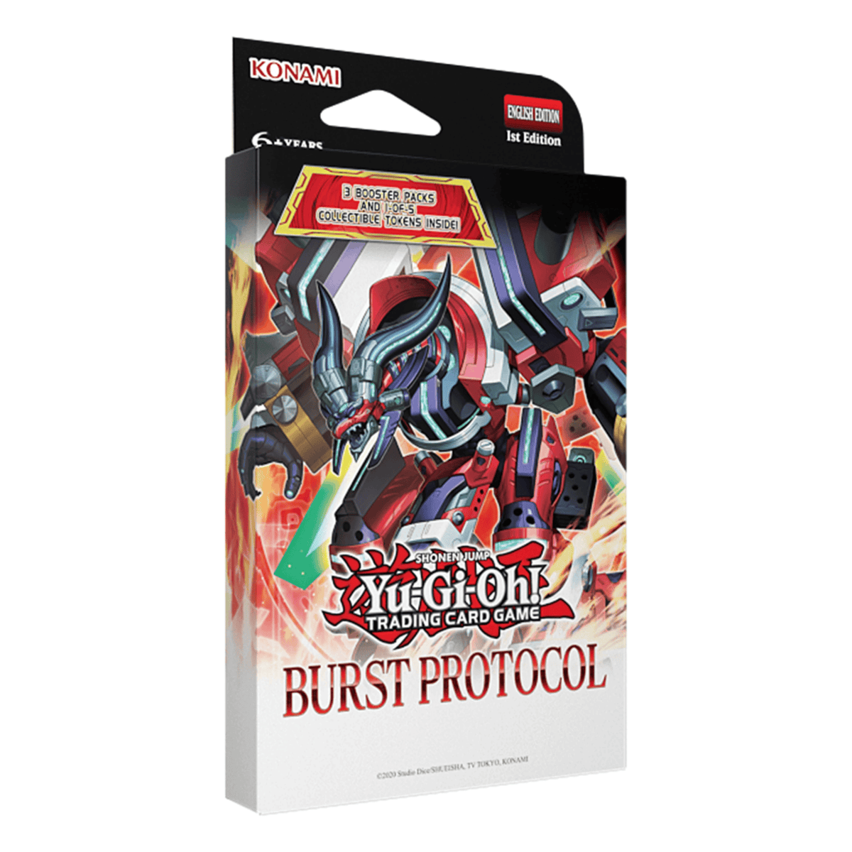 YU-GI-OH! TCG: BURST PROTOCOL - TUCKBOX (3 paketi) 4012927193471