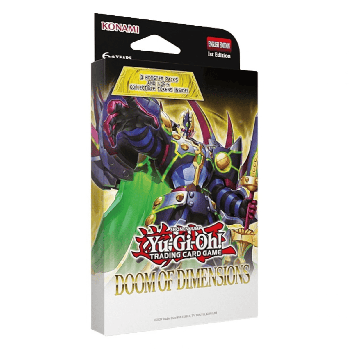 YU-GI-OH! TCG: DOOM OF DIMENSIONS - TUCKBOX (3 paketi) 4012927192580