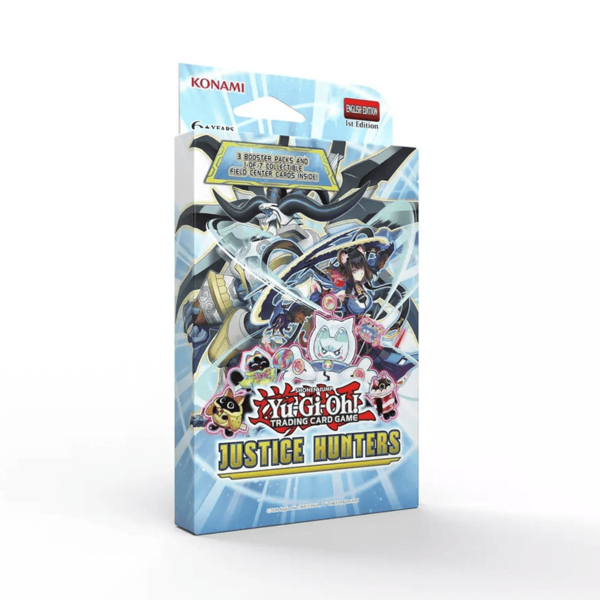 YU-GI-OH! TCG: JUSTICE HUNTERS - TUCKBOX (3 paketi) 4012927192955